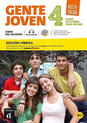 Neus Sans Baulenas - Gente joven Nueva edicion 4 Ed. hibrida Libro del image 1