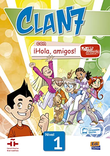 Jose Andres Rojano - Clan 7 con Hola Amigos : Student Book Level 1 - P image 1