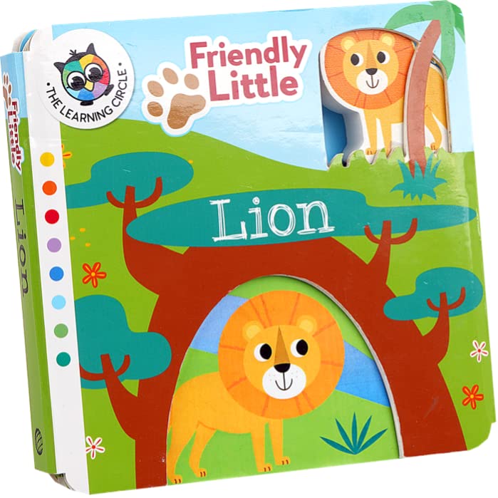Friendly Little: Lion - Hardback image 1