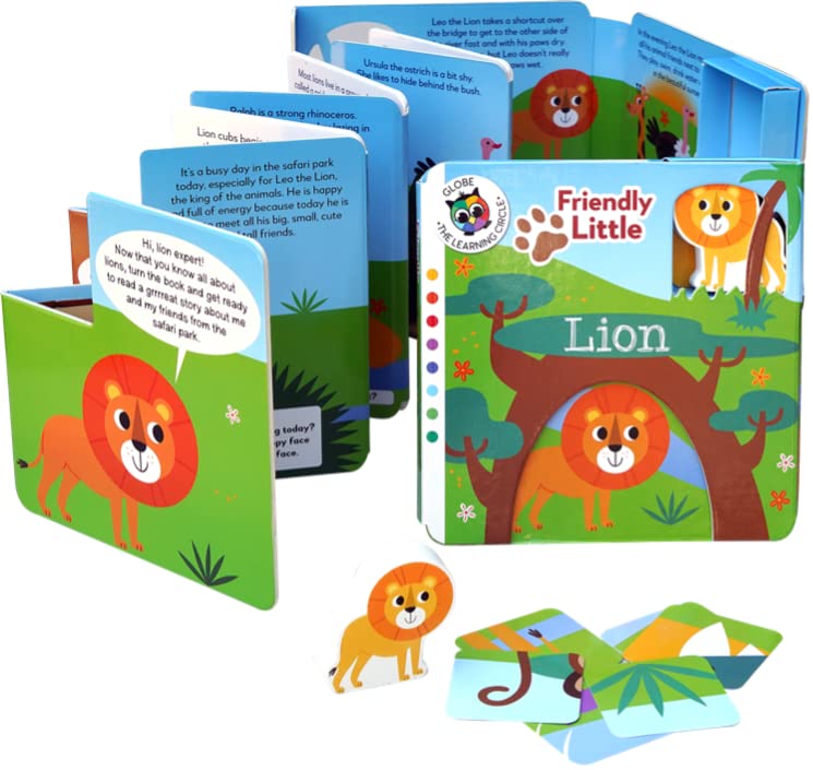 Friendly Little: Lion - Hardback image 2