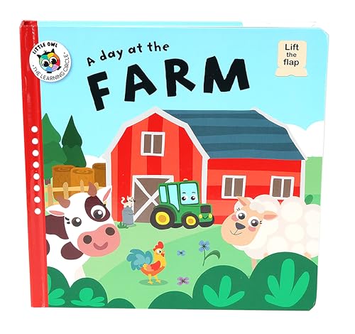 Annemarie Zinck - A Day at the Farm (Lift-the-Flap) - Hardback image 1