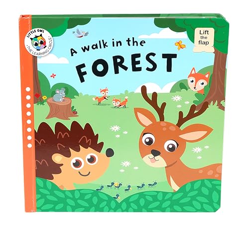 Annemarie Zinck - A Walk in the Forest (Lift-the-Flap) - Hardback image 1