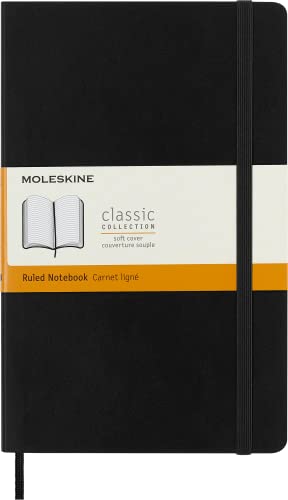 Moleskine - Soft Large Ruled Notebook Black - Paperback image 1