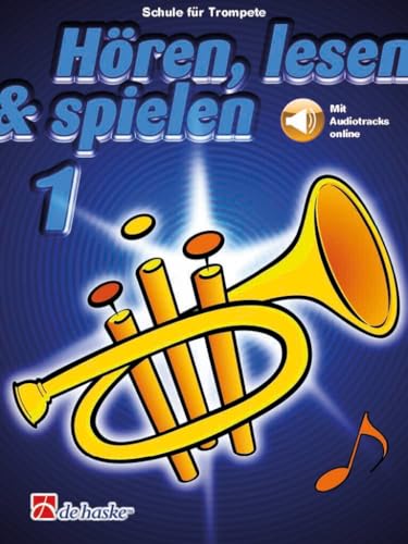 Hoeren, lesen & spielen 1 Trompete Bb : Schule fur Trompete - Paperbac image 1