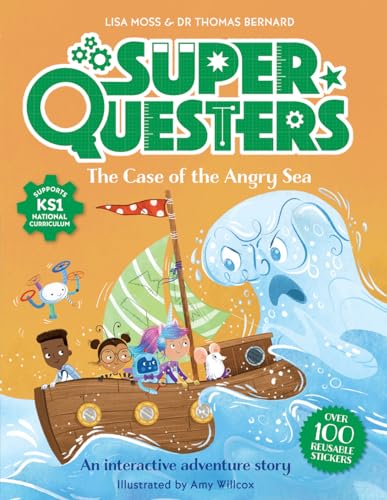 Lisa Moss - SuperQuesters: The Case of the Angry Sea : 4 - Paperback image 1
