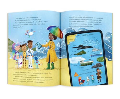 Lisa Moss - SuperQuesters: The Case of the Angry Sea : 4 - Paperback image 5