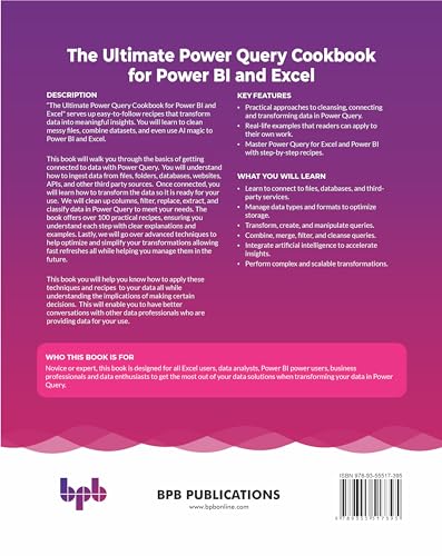 Dominick Raimato - Ultimate Power Query Cookbook for Power BI and Exce image 2