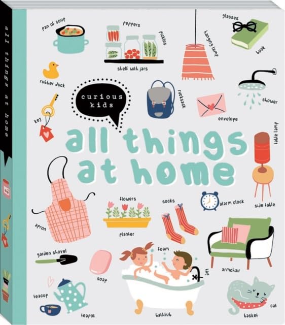Curious Kids  - All Things at Home - Hardback image 1