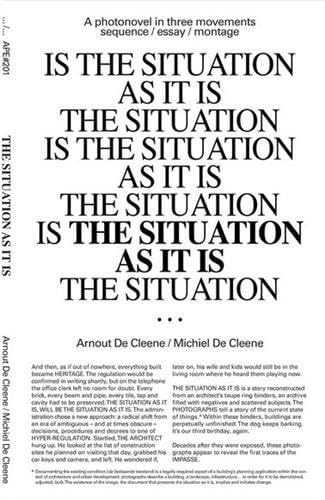 Michiel De Cleene - Situation As It Is - Paperback image 1