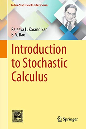 B.V. Rao - Introduction to Stochastic Calculus - Hardback image 1