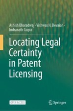 Indranath Gupta - Locating Legal Certainty in Patent Licensing - Hardb image 1