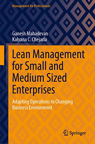 Kalyana C. Chejarla - Lean Management for Small and Medium Sized Enter image 1
