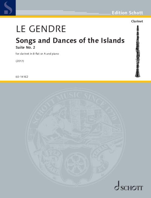 Dominique Le Gendre - Songs and Dances of the Islands Suite No. 2 : fo image 1