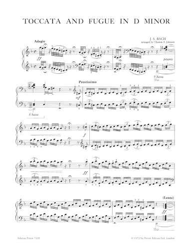 Johann Sebastian Bac - Toccata & Fugue in D minor BWV 565 - Non-book i image 4