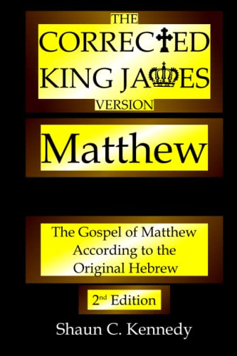 Kennedy - Corrected King James Version Matthew: The Gospel of Matthew image 1