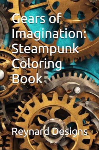 Designs - Gears of Imagination: Steampunk Coloring Book - paperback o image 1