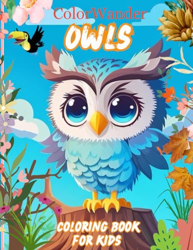 Owl Coloring Book for kids