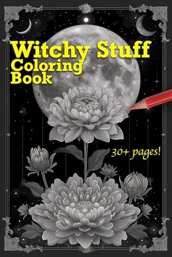 Witchy Stuff: Coloring Book