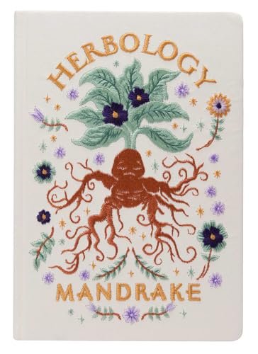 Insight Editions - Harry Potter: Mandrake Embroidered Journal - Hardba image 1