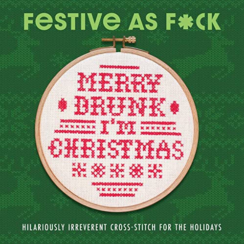 Weldon Owen - Festive As F*ck : Subversive Cross-Stitch for the Holida image 1