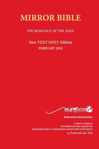 Du Toit - TEXT ONLY MIRROR BIBLE 2024 Edition - Hardback or Cased Boo image 1