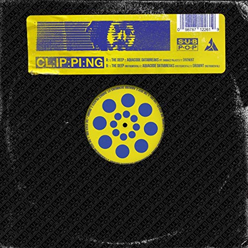 CLIPPING. - DEEP - Vinyl Record 12" MAXI SINGLE image 1