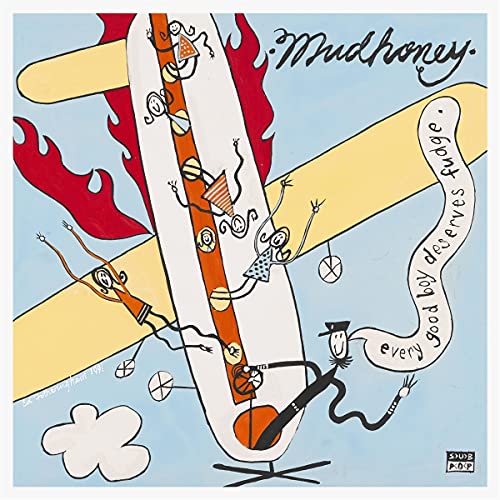 MUDHONEY - EVERY GOOD BOY DESERVES FUDGE - Vinyl Record 12" RECORD image 1