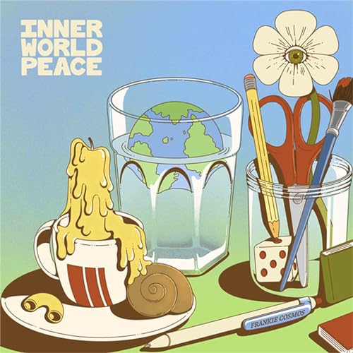 Frankie Cosmos - Inner World Peace LP 1st run clear vinyl - Vinyl Rec image 1