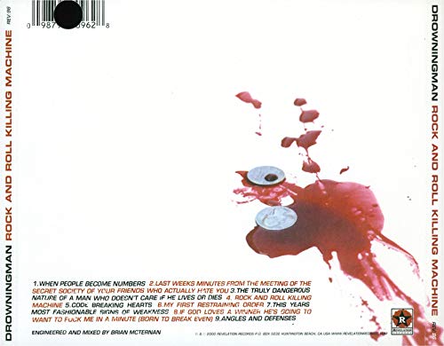 DROWNINGMAN - ROCK N ROLL KILLING MACHINE - CD image 3