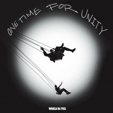 WORLD BE FREE - ONE TIME FOR UNITY (BLACK/WHITE SPLATTER VINYL) - Vinyl image 2