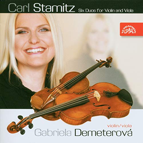 DEMETEROVA - STAMITZ C.  SIX DUOS FOR VIOLI - CD image 1