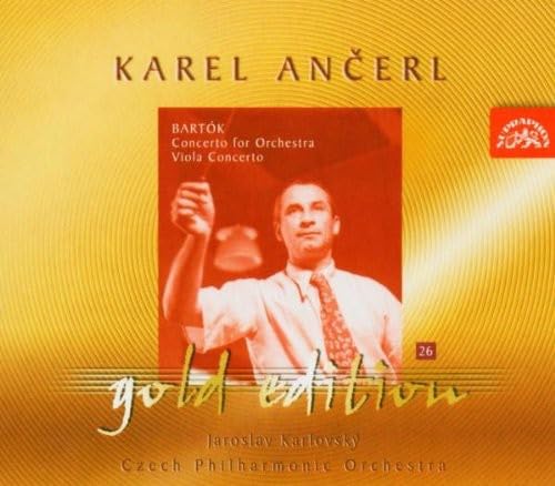 J.KARLOVSKY  CPO/K.A - ANCERL GOLD EDITION 26  BARTOK - CD image 1