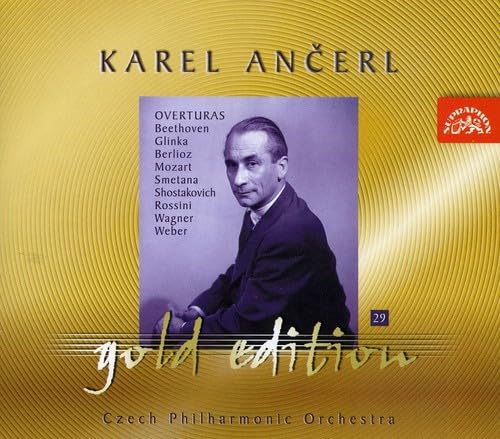 CZECH PO AND ANCERL - FAMOUS OVERTURES - CD image 1