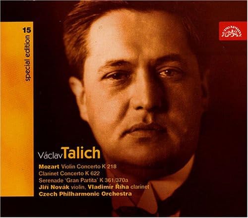 Vaclav Talich - Violin Concerto K 218, Clarinet Concerto K 622, Gran Par image 1