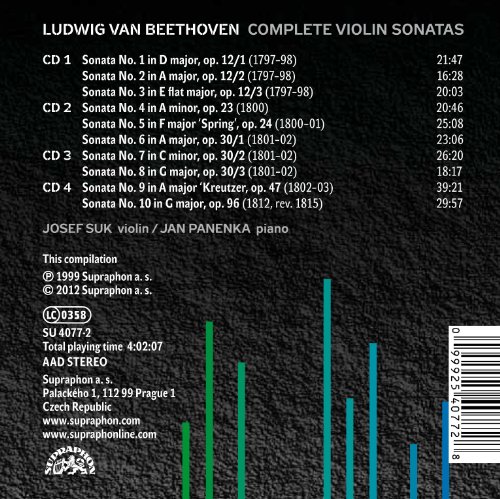 Ludwig van Beethoven - Violin Sonatas - CD image 2
