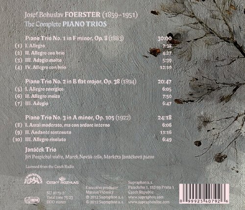 Josef Bohuslav Foers - : The Complete Piano Trios - CD image 2