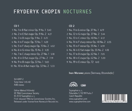 Frederic Chopin - Nocturnes - CD image 2