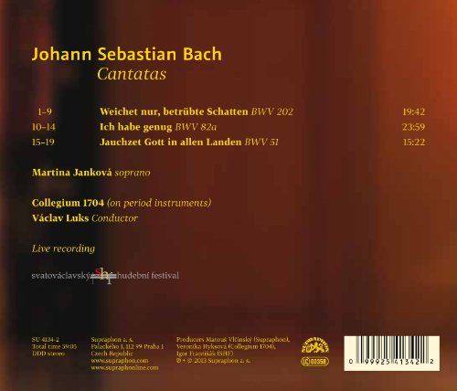 Johann Sebastian Bac - : Cantatas - CD image 2