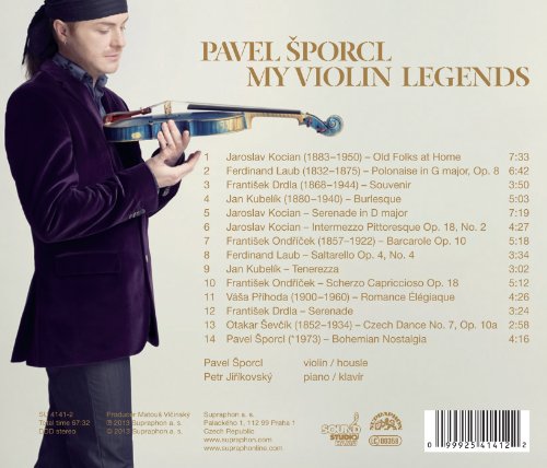Jaroslav Kocian - Pavel Sporcl: My Violin Legends - CD image 2