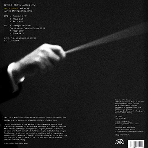 Bedrich Smetana - : My Country - Vinyl Record image 2