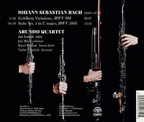 Arundo Quartet - Bach: Goldberg Variations - CD image 2