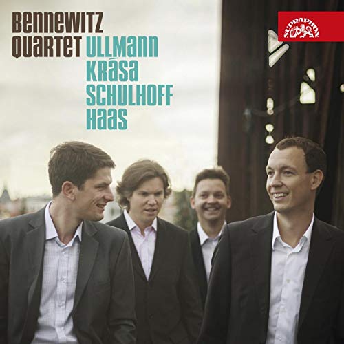 Viktor Ullmann - Bennewitz Quartet: Ullmann/Krása/Schulhoff/Haas - CD image 1