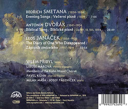 VILEM PRIBYL/LIBUSE - JANACEK THE DIARY OF ONE WHO - CD image 2