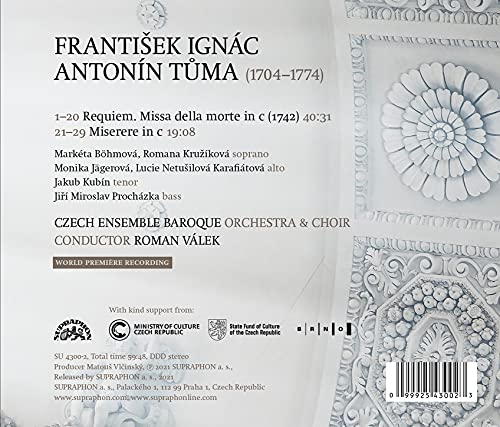 CZECH ENSEMBLE  ROMA - TUMA REQUIEM - CD image 2