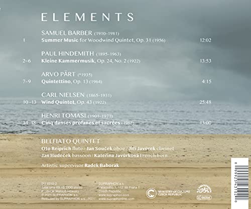 BELFIATO QUINTET - ELEMENTS - CD image 2