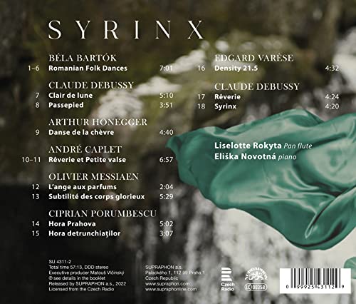 LISELOTTE ROKYTA - P - SYRINX - CD image 2