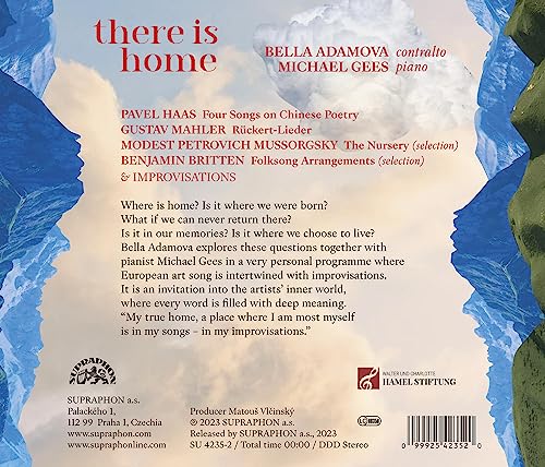 BELLA ADAMOVA  MICHA - RE IS HOME - CD image 2