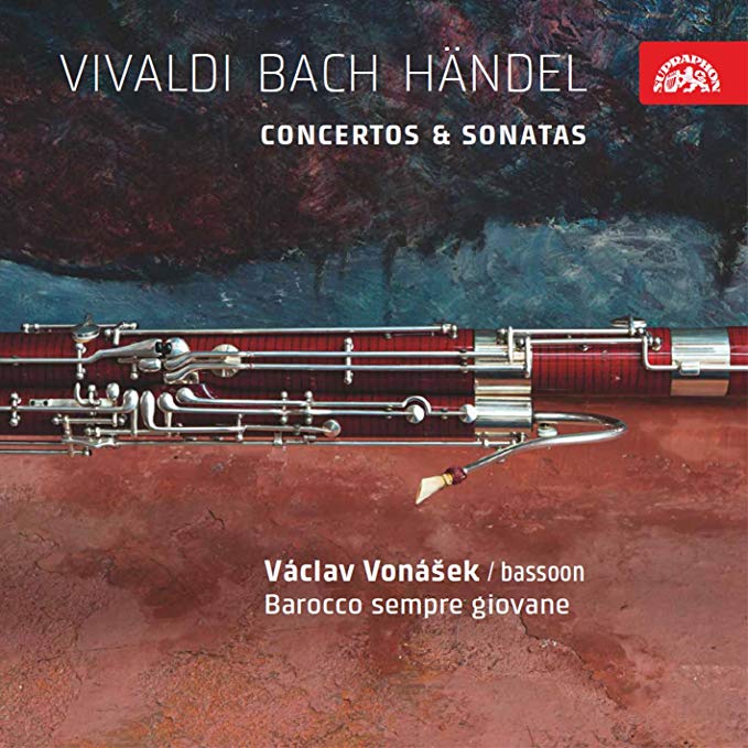 Václav Vonásek - Vivaldi/Bach/Handel: Concertos & Sonatas - CD image 1