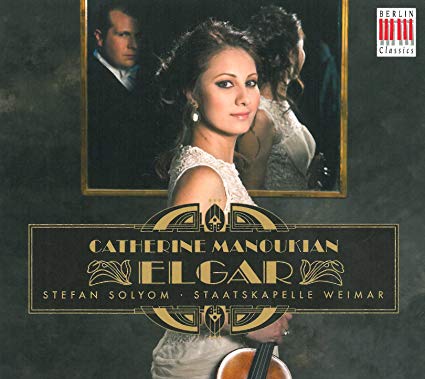 Catherine Manoukian - Elgar: Violin Concerto - CD image 1