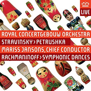 Stravinsky > Petrushka, Rachmaninoff > Symphonic Dances